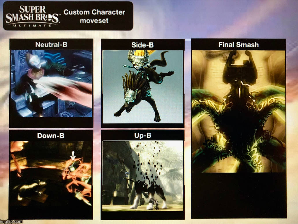 Midna Smash Moveset by magicwizard24 on DeviantArt