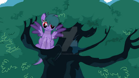 Hey Lumi what are you doing up in that tree?