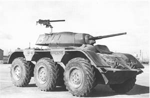 M38 Wolfhound armored car (American).