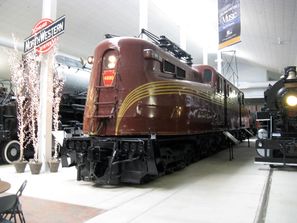 Gg1 Red PRR GG1 locomotive. by FutureWGworker on DeviantArt