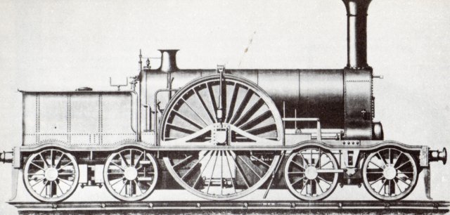 B and ER 8ft 10in 4-2-4T steam locomotive.