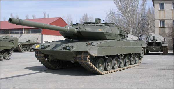 Leopard 2E spanish main battle tank (MBT).