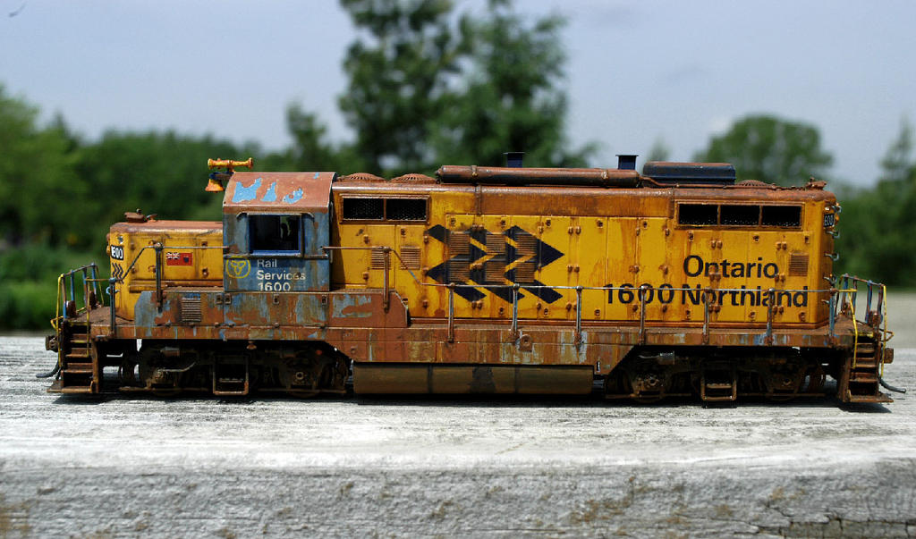 Gp9 ONR EMD GP9 american diesel locomotive. by FutureWGworker on DeviantArt