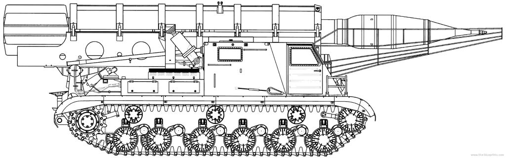 2K4 Filin on 2P4 (Frog1) russian missile system. by FutureWGworker on