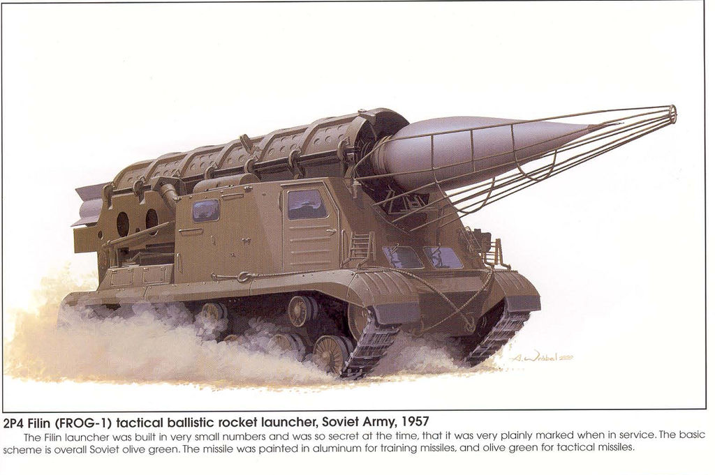 2K4 Filin on 2P4 (Frog1) russian missile system. by FutureWGworker on