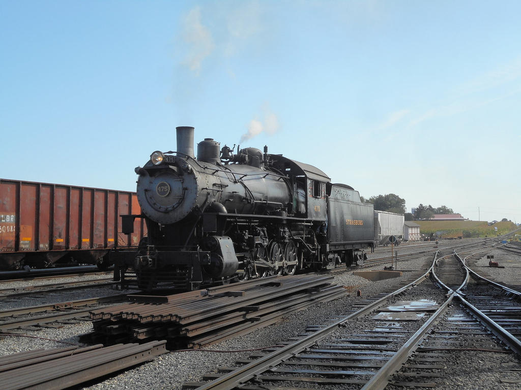 American 4-8-0 Class M steam locomotive. by FutureWGworker American 4-8-0 Class M steam locomotive. by FutureWGworker