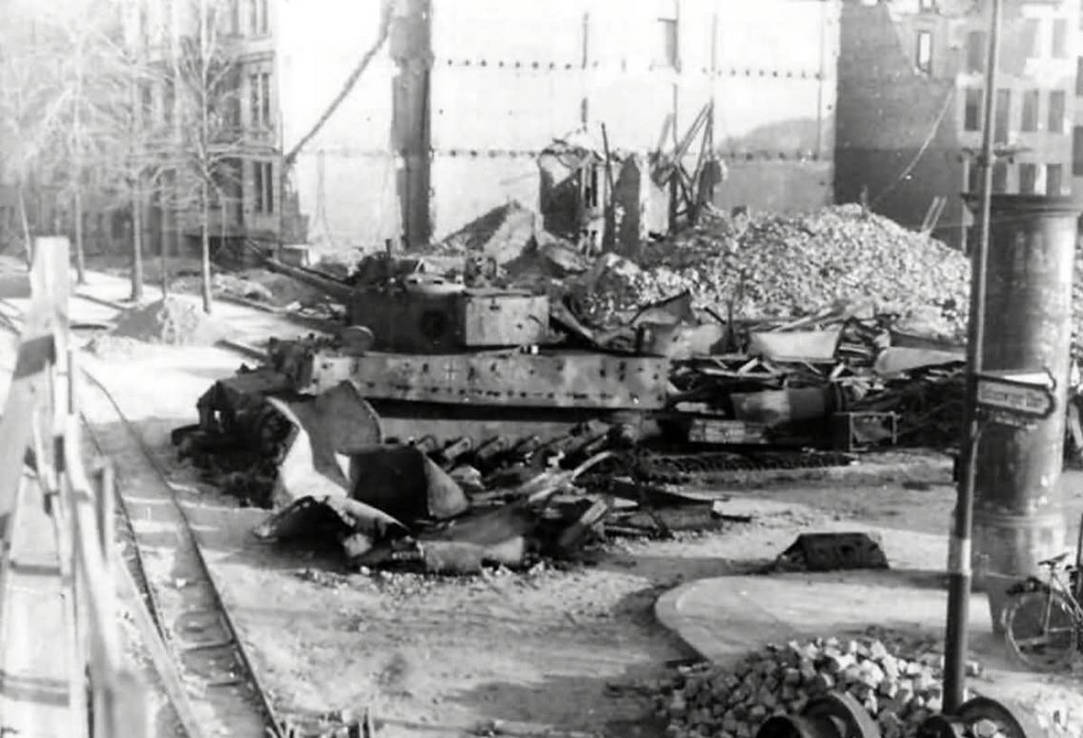 Destroyed Tiger I German Heavy Tank. by FutureWGworker on DeviantArt