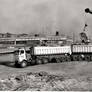 GMC Crackerbox With A B-Type Dumper Trailer Set.