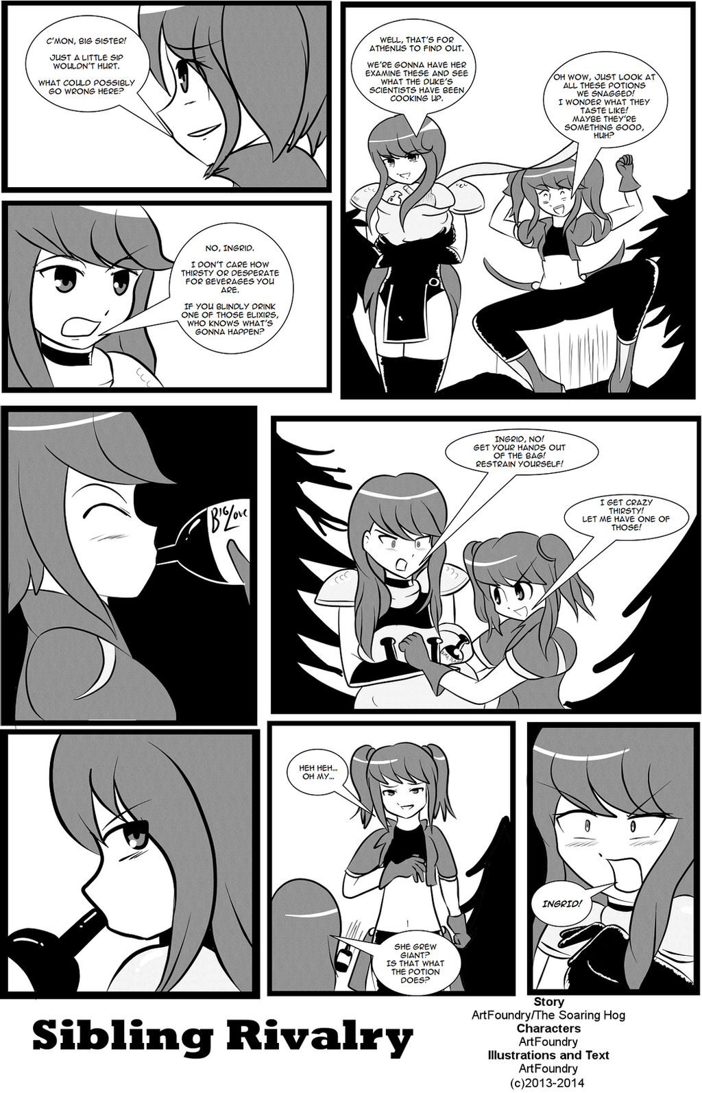Sibling Rivalry Page 1