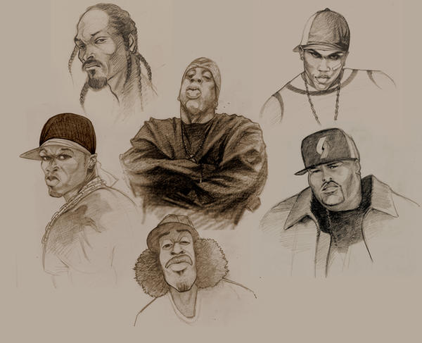Chicago Rappers Art rappers by Nabilski on DeviantArt