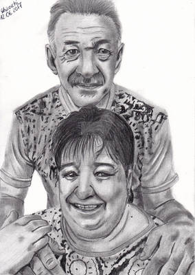 Aunt and Uncle portrait (vid in description)