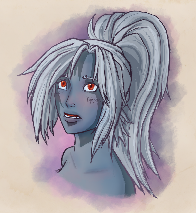 Drow Portrait 4