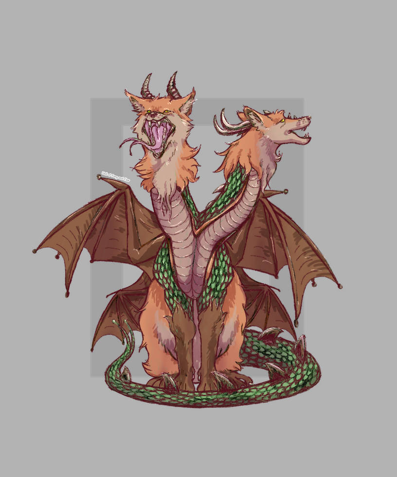 Fox Dragon Deviantart Fox Dragon by HallofFangandClaw on DeviantArt