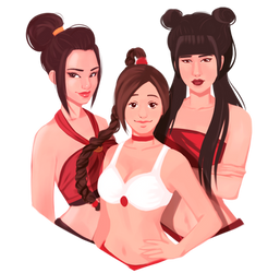 Azula, Lee, Mai