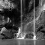 Roughting Linn Waterfall b/w