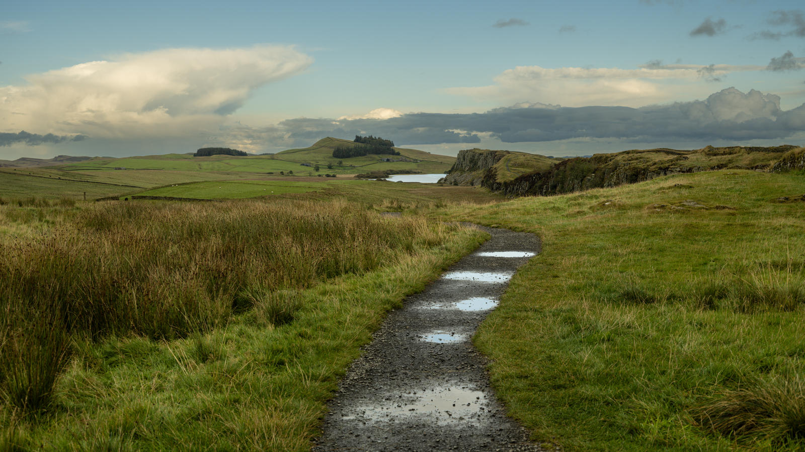 Crag Lough - Hadrian's wall