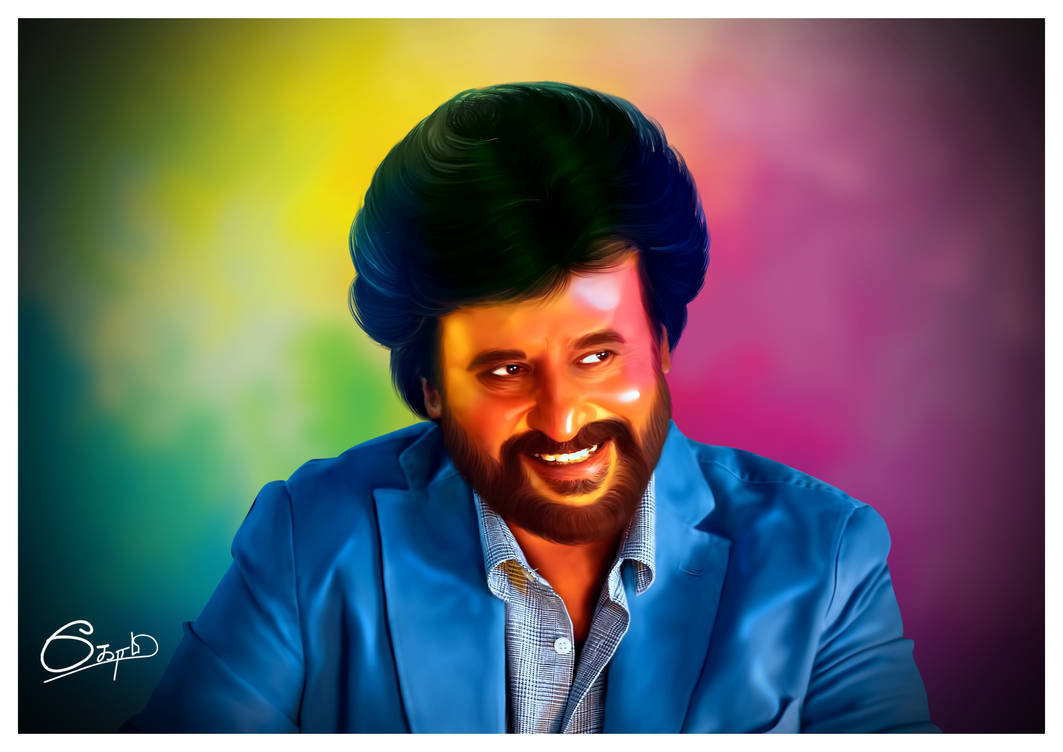 Rajini Digital Art by gopinath130 on DeviantArt