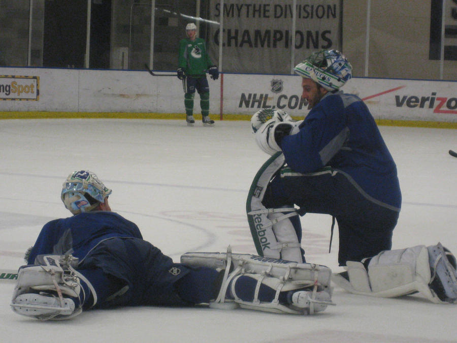 Goalie Powwow Canuck Style