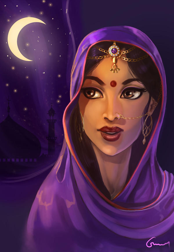 Indian Girl by Gwennys on DeviantArt