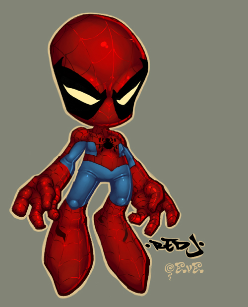 Little spidey color