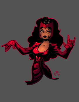 Scarlet Witch colors