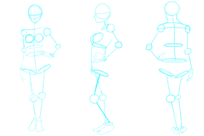 Skeleton Base Character Skeleton base for ref by taurace on DeviantArt