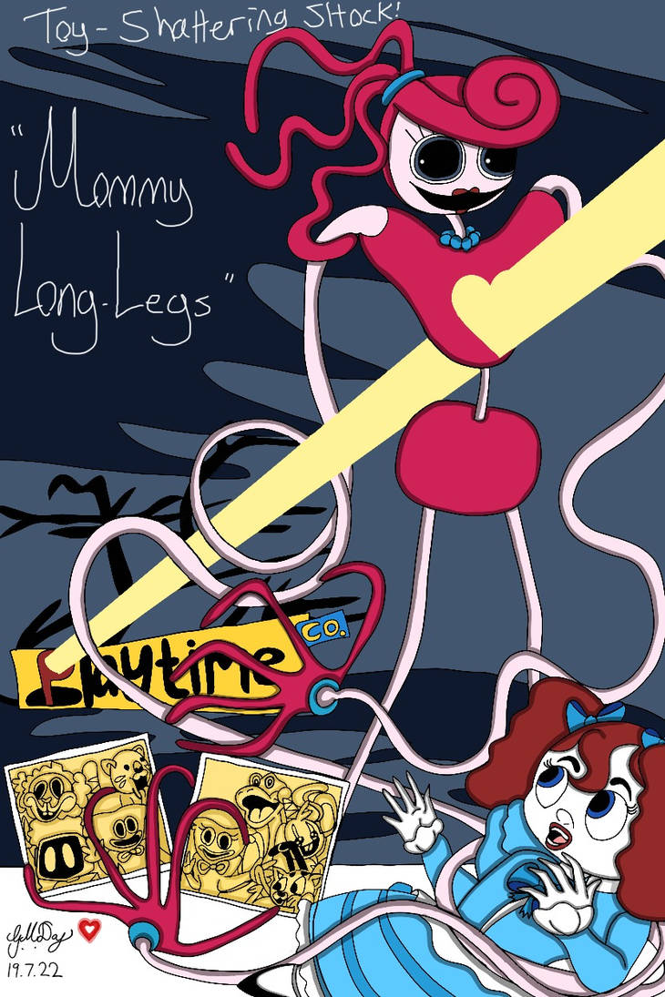 Poppy Playtime Chapter 2 - 'Mommy Long Legs' by HealerCharm on DeviantArt