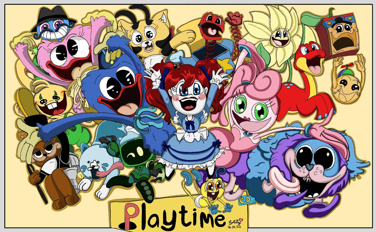 Poppy playtime chapter 2 fan-art wallpaper by Pokesophie142 on DeviantArt
