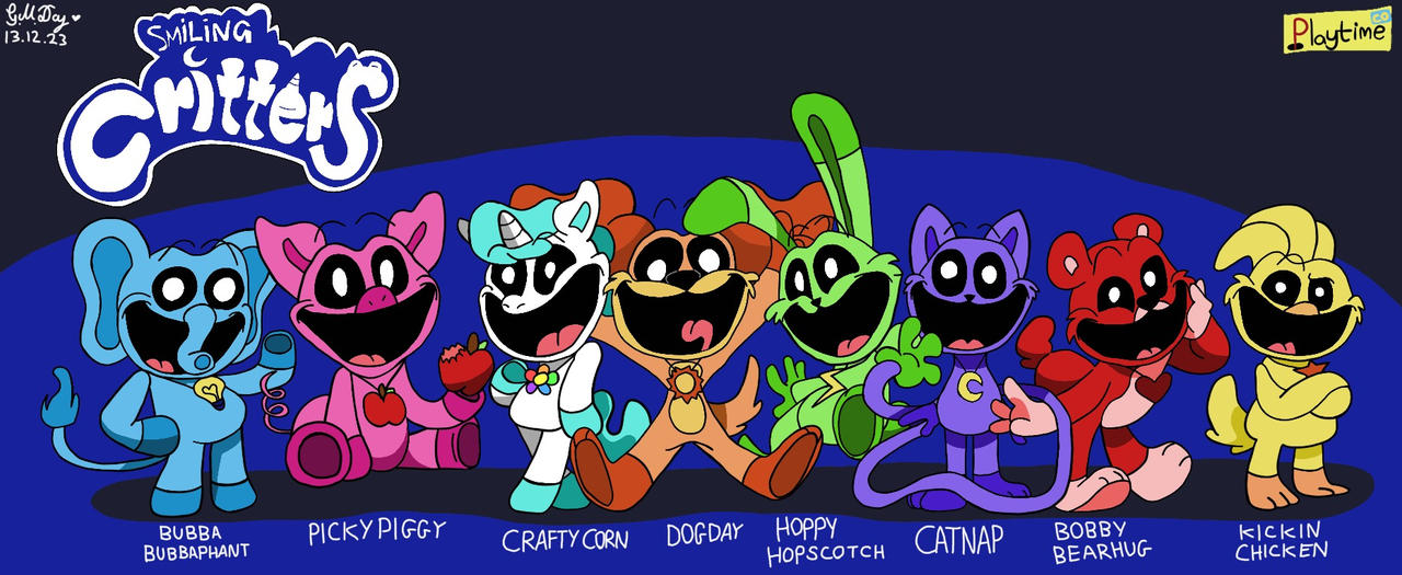 Smiling Critters 2023 By GMDay On DeviantArt smiling-critters-2023-by-gmday-on-deviantart