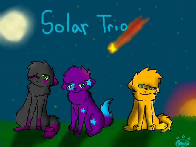 Solar Trio The Original Solar Trio by TheMagicCupcake on DeviantArt