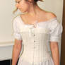 victorian chemise and corset