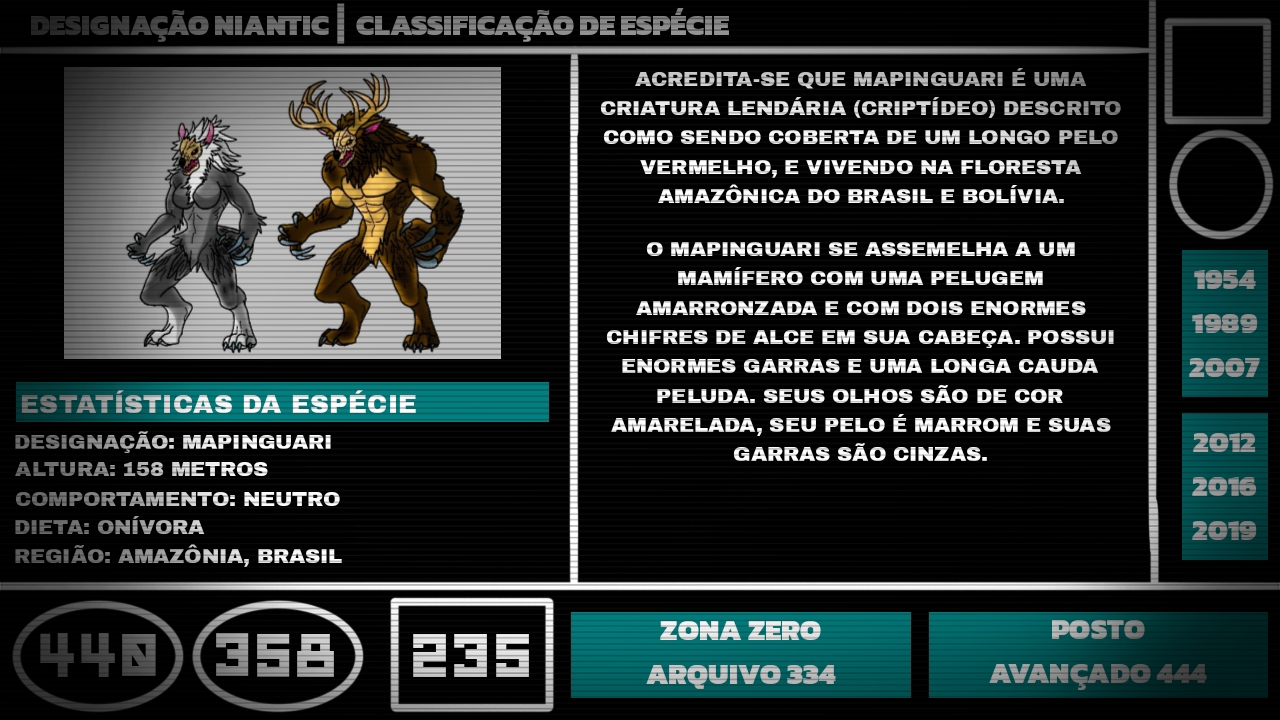 Mapinguari Minecraft Mob Species Profile - Mapinguari by Jurassicworldcards on DeviantArt