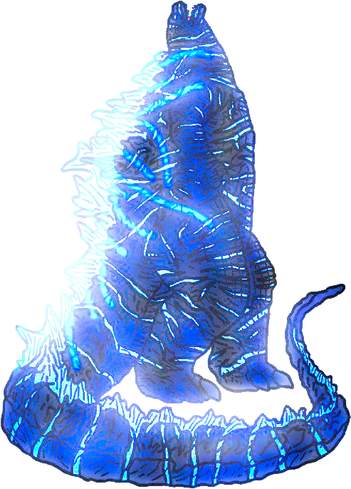 Positive Godzilla Godzilla Energized Fanart PNG by Jurassicworldcards on DeviantArt