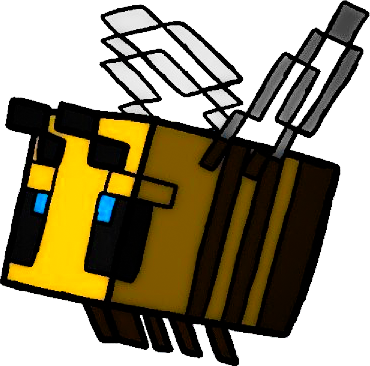 Minecraft Bee Deviantart Bee - Minecraft by Jurassicworldcards on DeviantArt