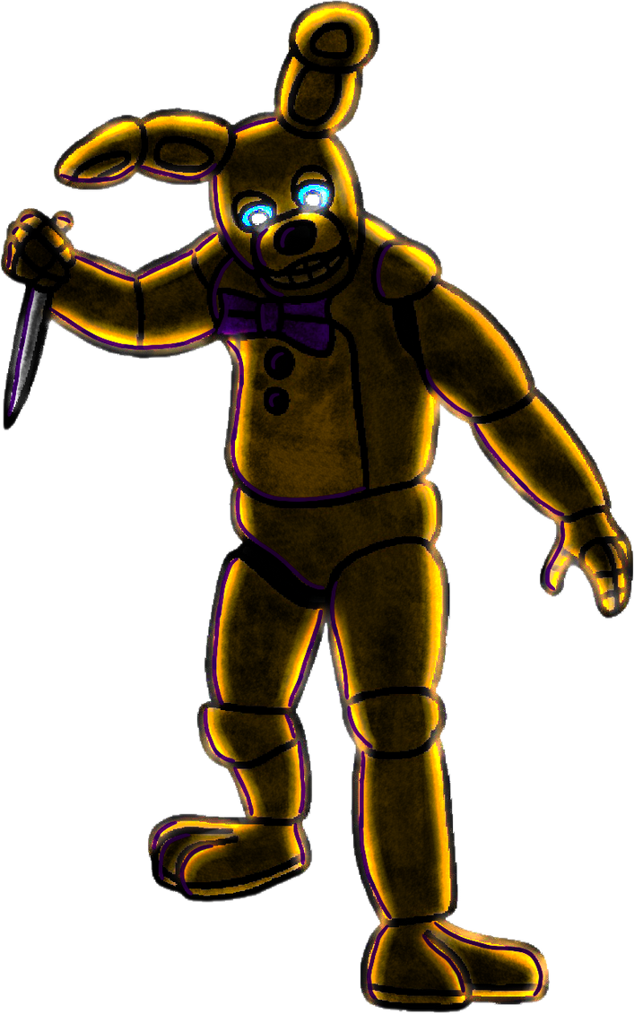 Springbonnie Color Code Spring Bonnie PNG - Five Nights at Freddy's by Jurassicworldcards on ...