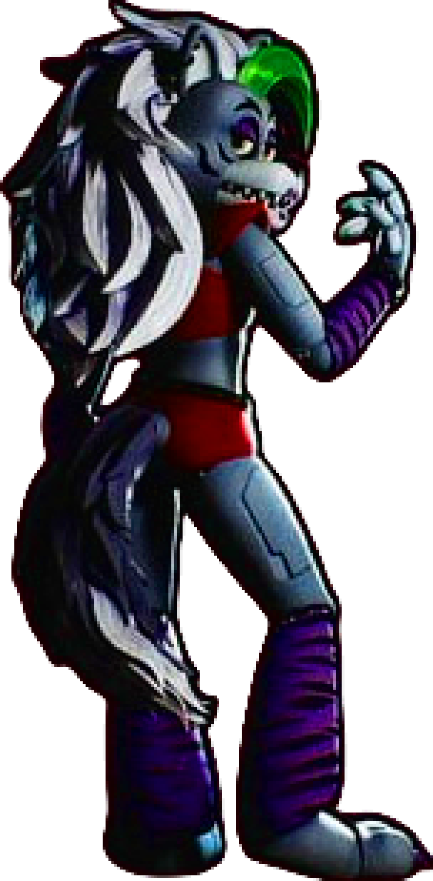 Frozen Roxanne Wolves Roxanne Wolf Render PNG - Five Nights at Freddy's by Jurassicworldcards ...
