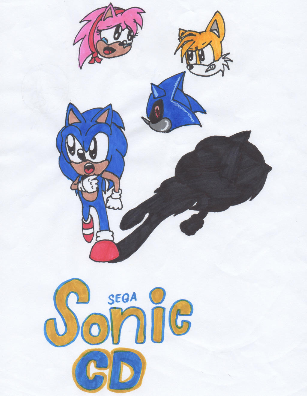 Sonic CD fanmade poster