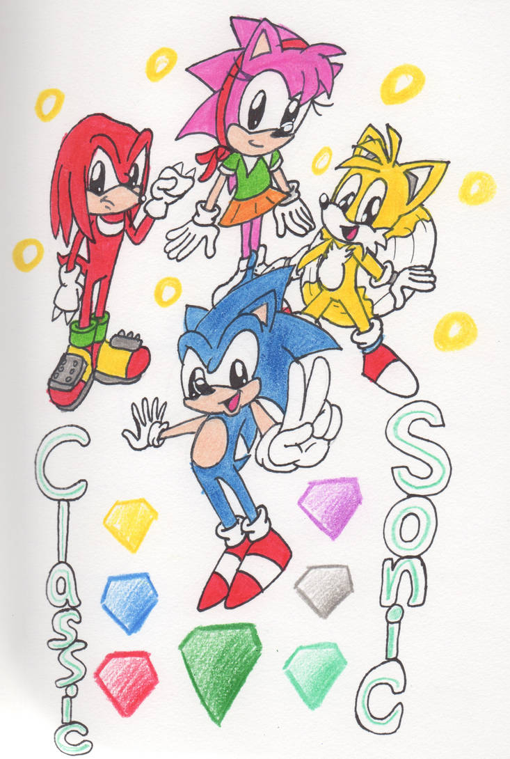 Classic Sonic by Piplup88908 on DeviantArt