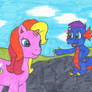 My Little Pony G3 Rarity and Spike