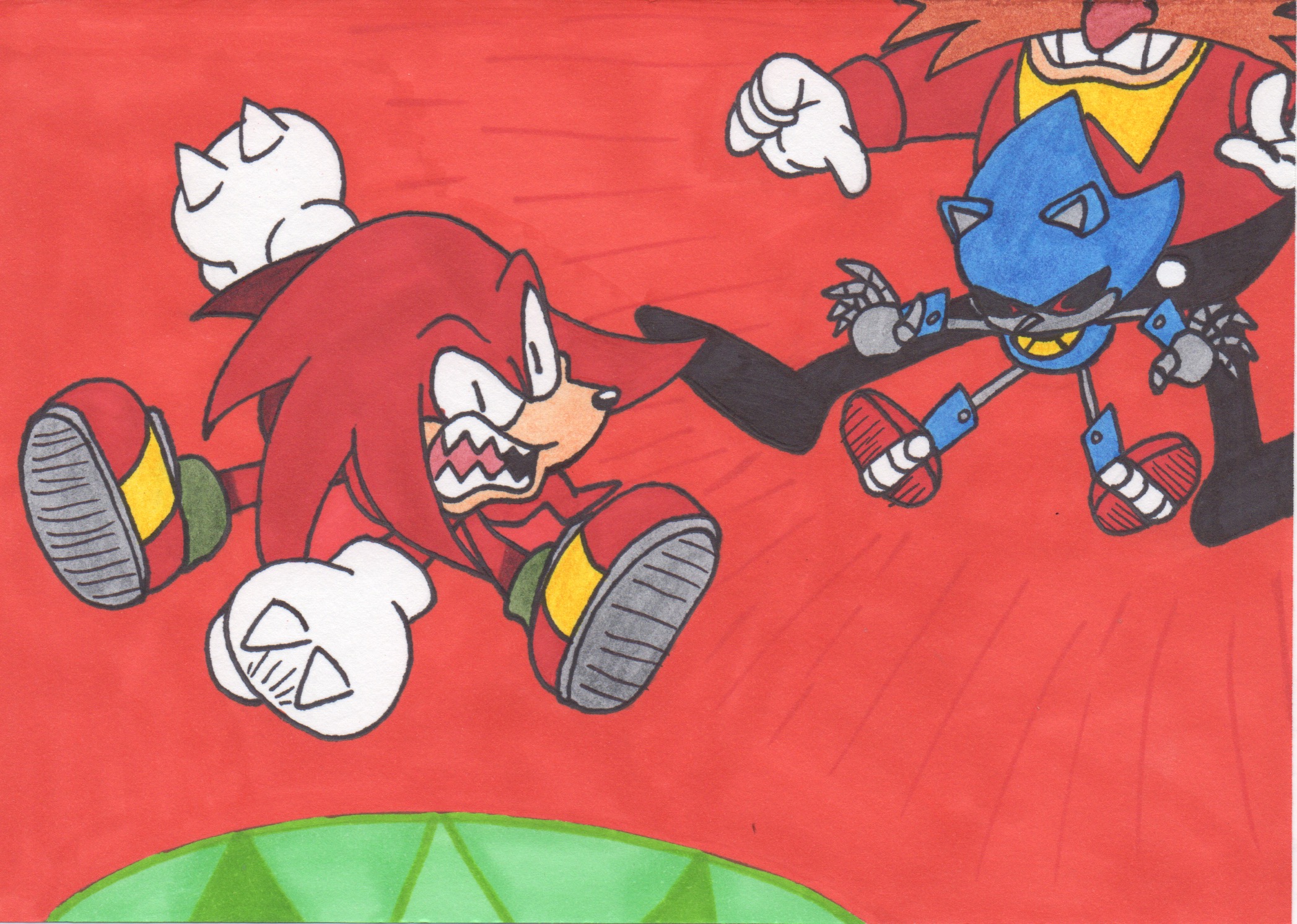 Knuckles the Echidna  Sonic & knuckles, Echidna, Sonic mania