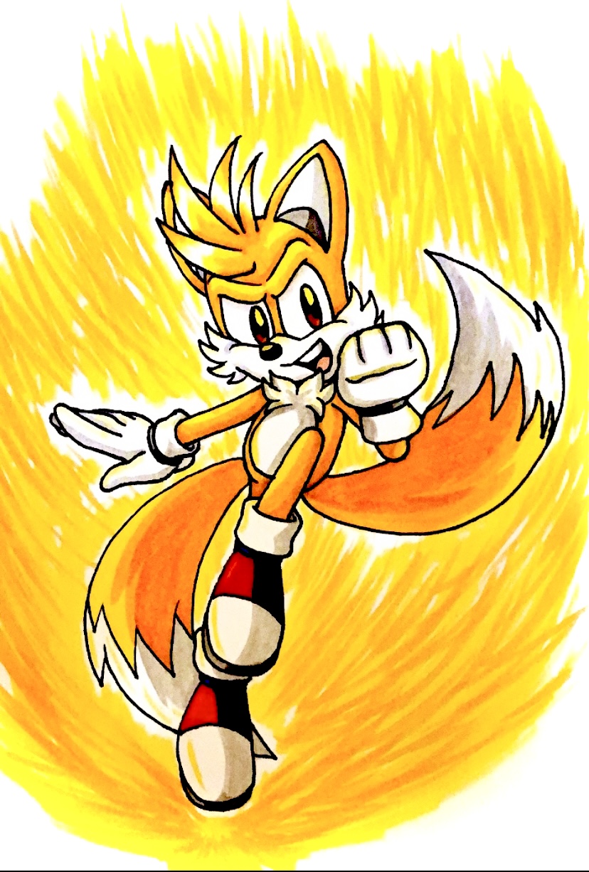 Super Tails by 8Xenon8.deviantart.com on @DeviantArt