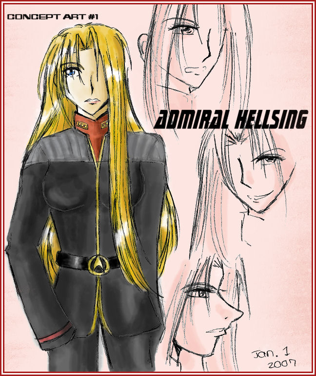 Starfleet Admiral Hellsing