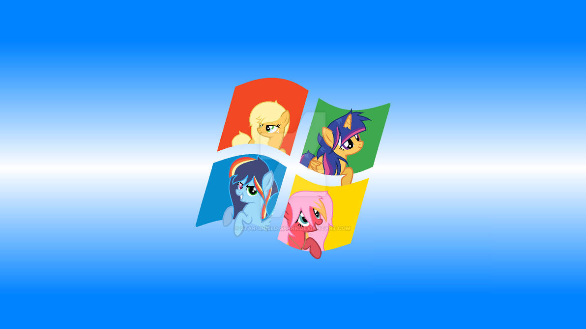 MLP My Little Windows by Star-Shield-Spark on DeviantArt