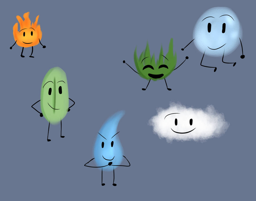random bfdi sketches by vividrvxeams on DeviantArt