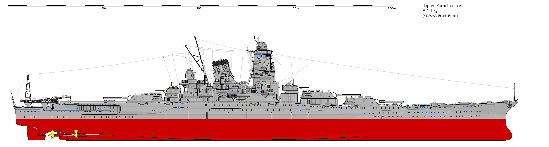 Yamato Class a-140 Design