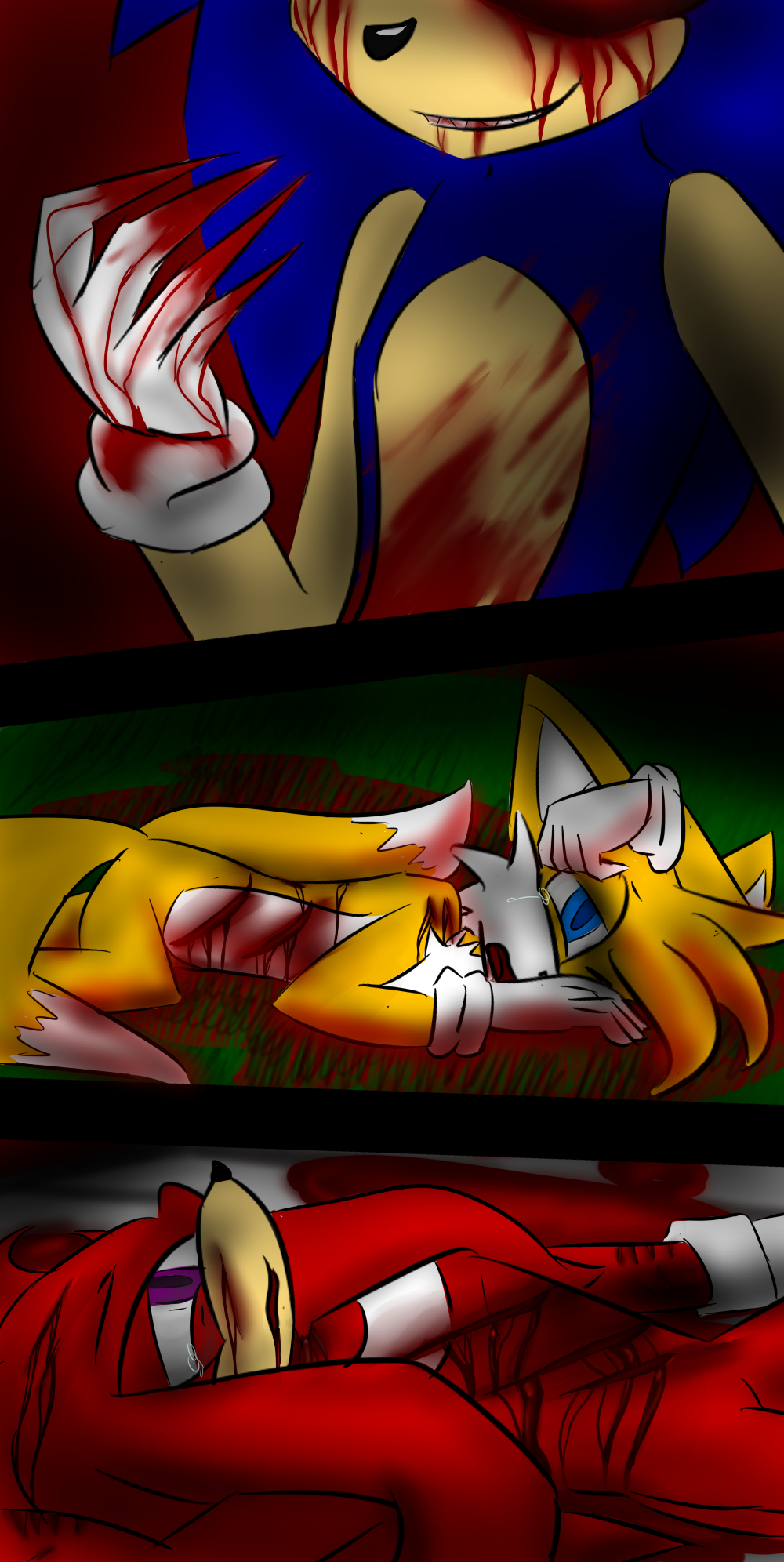 SonicEXE Chapter One Seduced By Taste Of Blood.