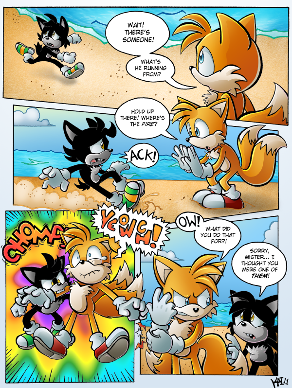 Tails' Adventure 2 Page 2 by KaiThePhaux on DeviantArt