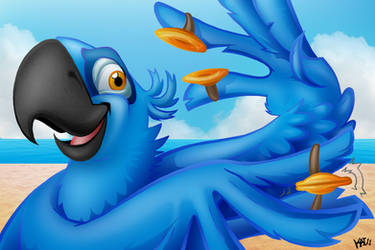 The Blue Racer - A Cobrinha Azul foldericon by patomite on DeviantArt