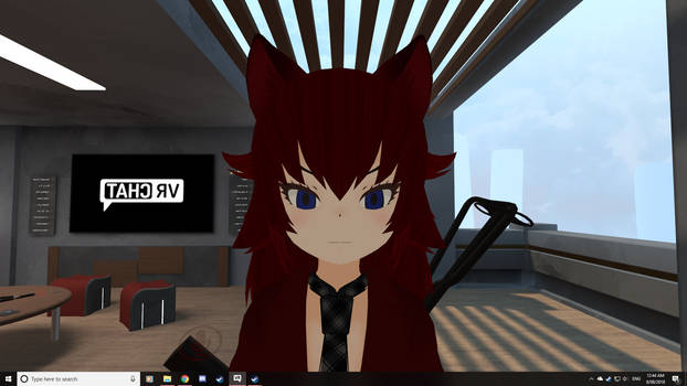 My red wolf on vrchat