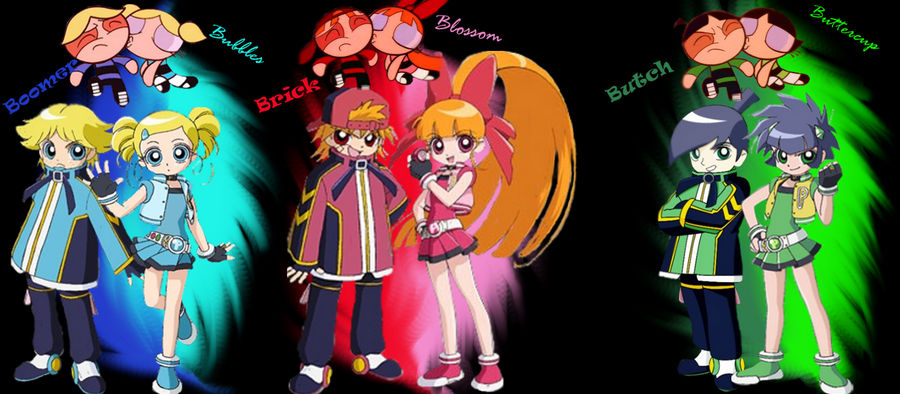 PPG x RRB - Side by Side by Subject001 on DeviantArt